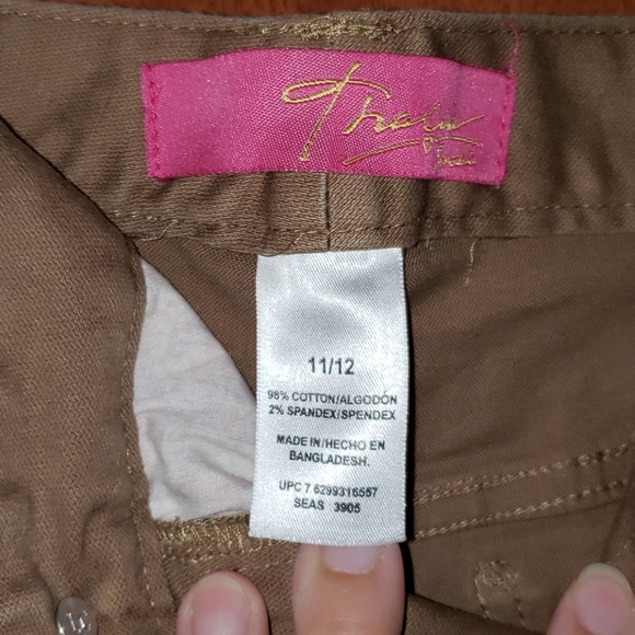 Worn once! Awesome Tan Jean Skirt - Picture 3 of 4